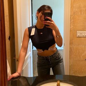 Tommy Hilfiger sport cross over top (size small) without a tag!